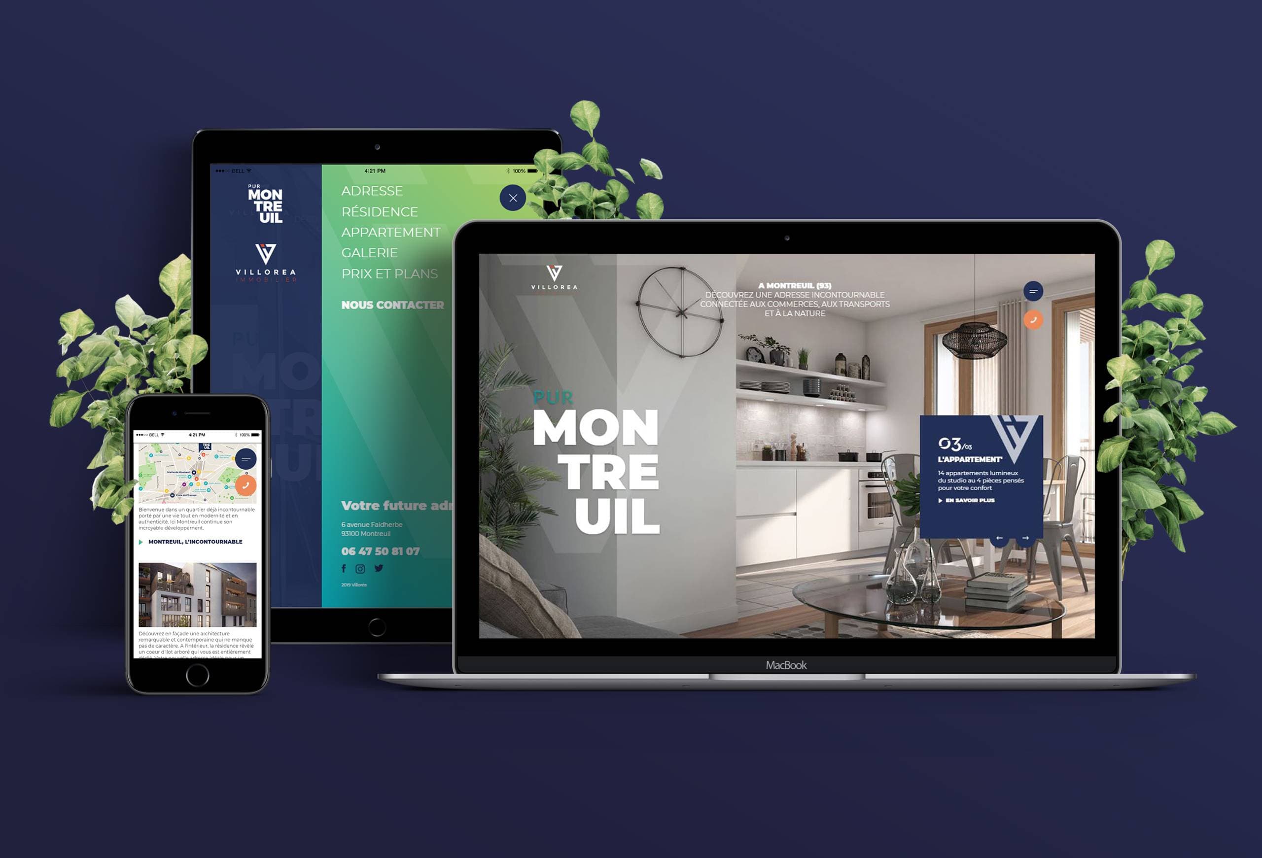 Pur Montreuil - Site web et stratégie digitale