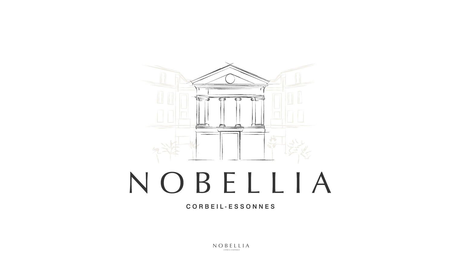 Nobellia - Identité visuelle et branding immobilier